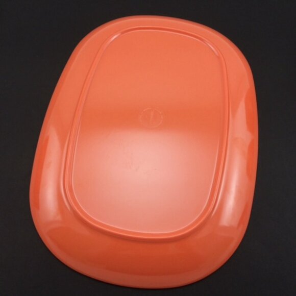 5 Piece MCM Coral Dorchester Dinnerware Cyanamid Canada Melmac Set Tray Vintage - Picture 10 of 16